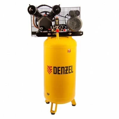 Компрессор воздушный BCV2200/100V, ременный привод , 2.3 кВт, 100 литров, 440 л/мин Denzell-58112